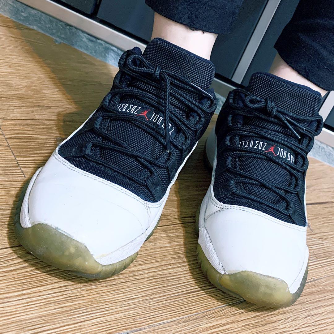NIKE AIR JORDAN 11 RETRO LOW GS AJ11 5Y 23.5 528896 110