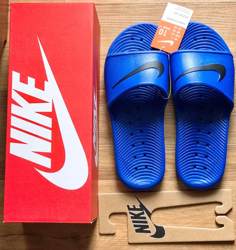 nike kawa shower blue