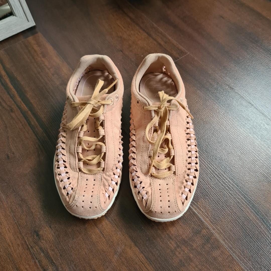 Nike Mayfly woven trainers in tan