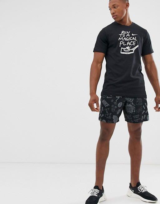 Nike Run To A Magical Place Dri fit Tee Preorder Men s Fashion Tops Sets Tshirts Polo Shirts on Carousell