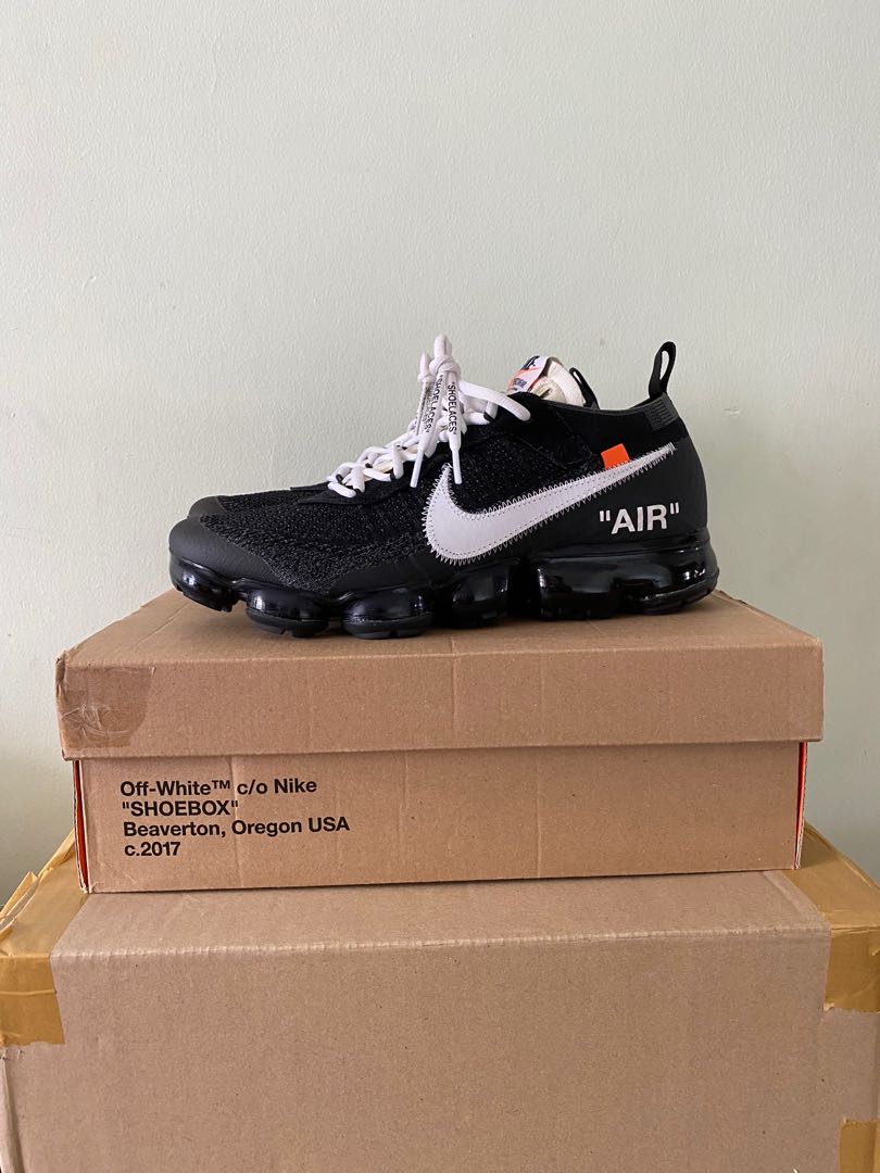 Nike X Off White Vapormax 1 0 Men S Fashion Footwear Sneakers On Carousell Nike X Off White Vapormax 1 0 Men S Fashion Footwear Sneakers On Carousell