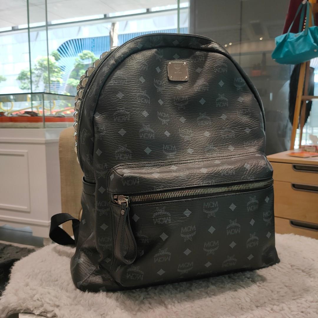 ON SALE MCM BACKPACK LARGE Luxury Bags Wallets on Carousell