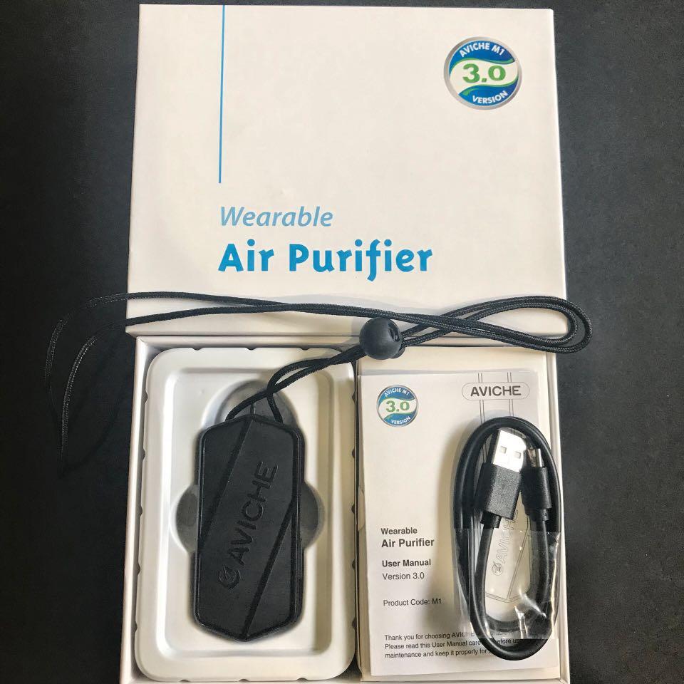 Aviche M1 3.0 Air Purifier On Hand TV Home Appliances Air
