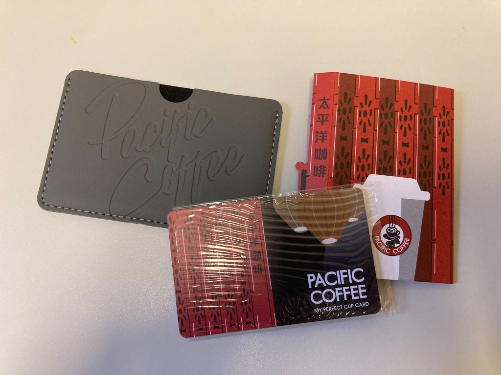 Pacific Coffee $750 Gift Card禮物卡連皮套, 門票＆禮券, 商店或 ...