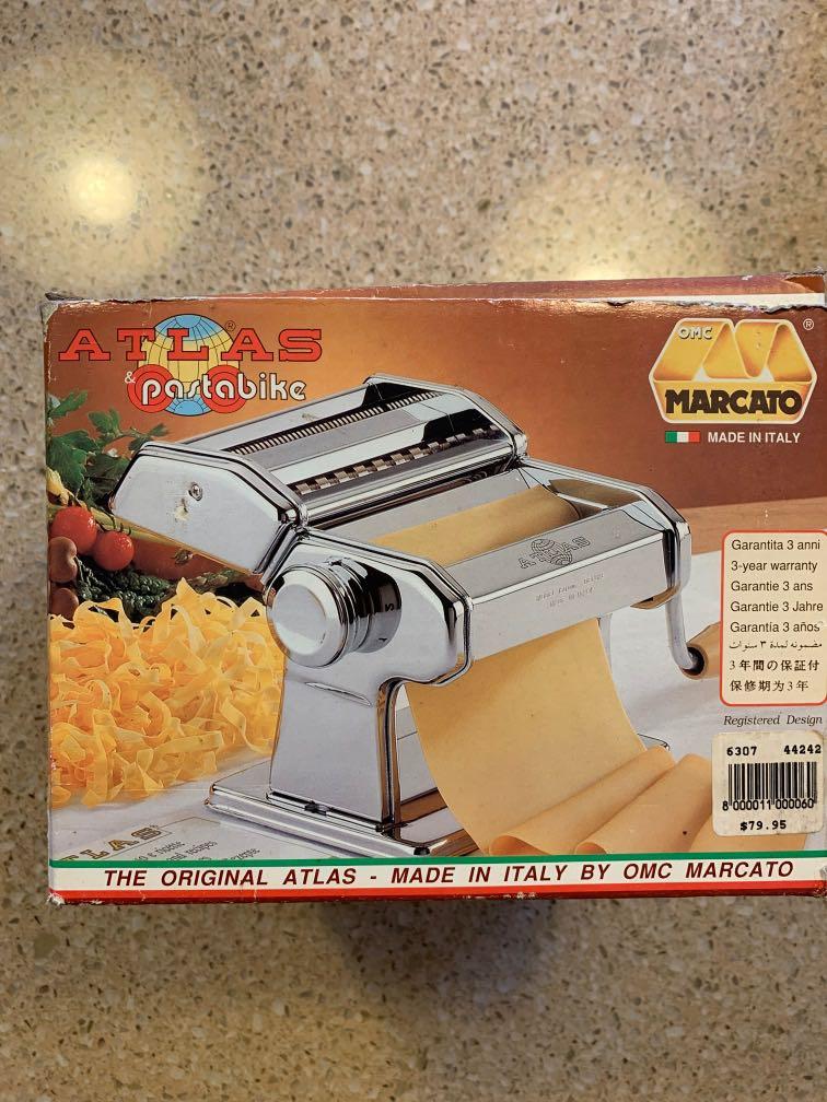 Marcato Atlas Pastabike Pasta Machine Italy Tortellini Fettuccine Spring  Rolls