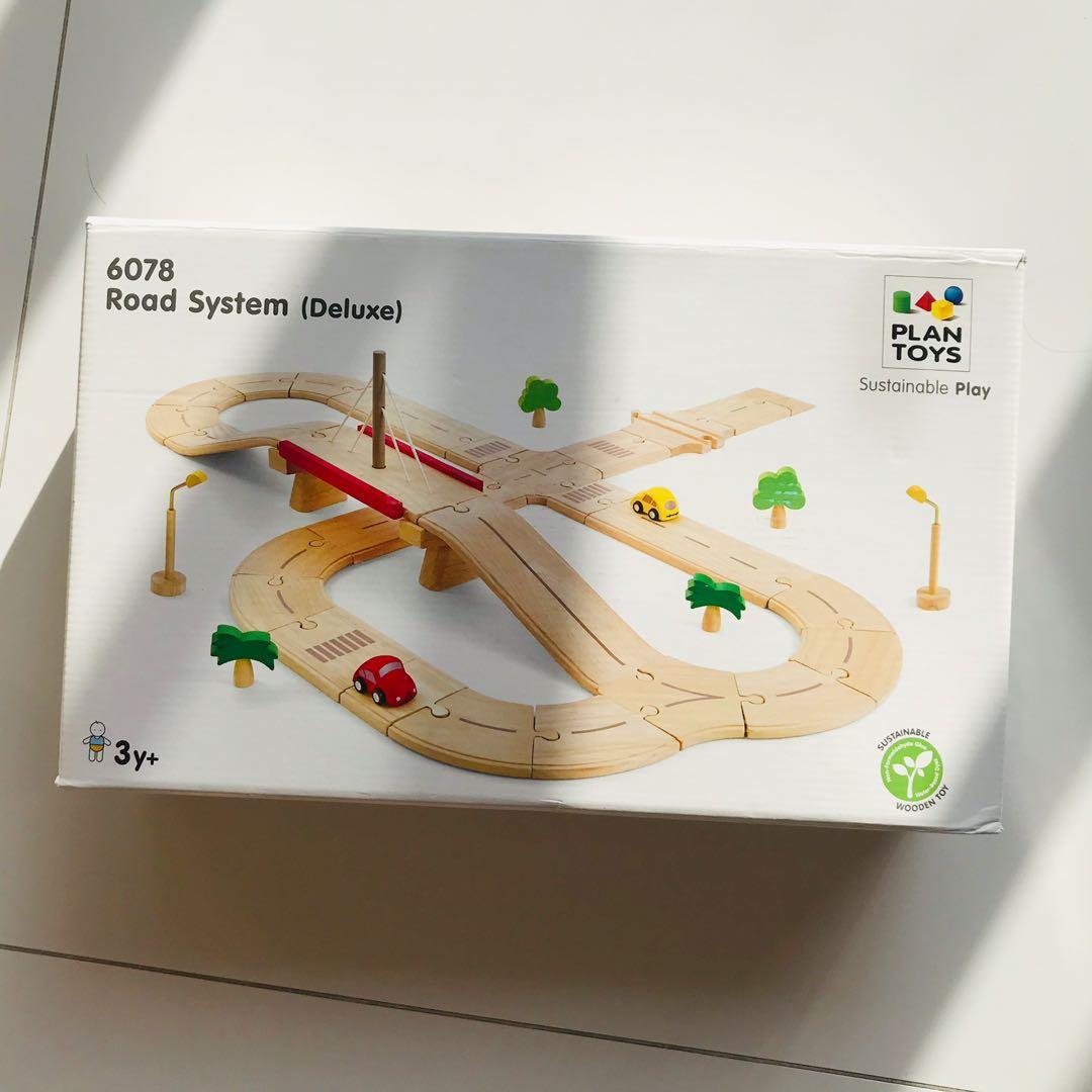 Plan Toys Road System (Deluxe), Hobbies & Toys, Toys & Games on Carousell