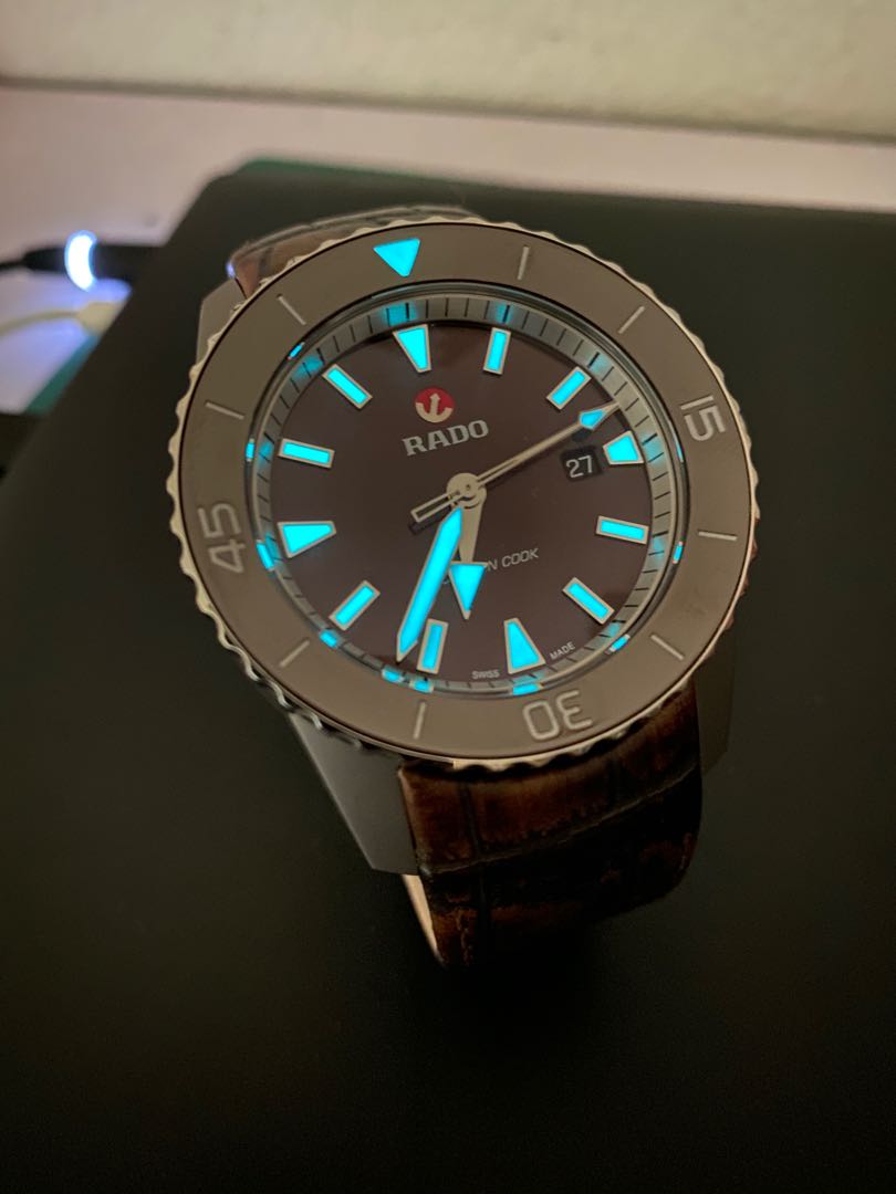 Rado captain cook titanium top