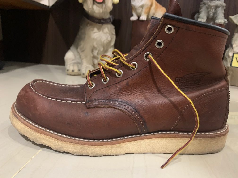 Red Wing Moc Toe 8138 Briar Oil Slick Men s Fashion Footwear