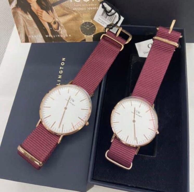 SALE Authentic Daniel Wellington Couple Watch Mobile Phones