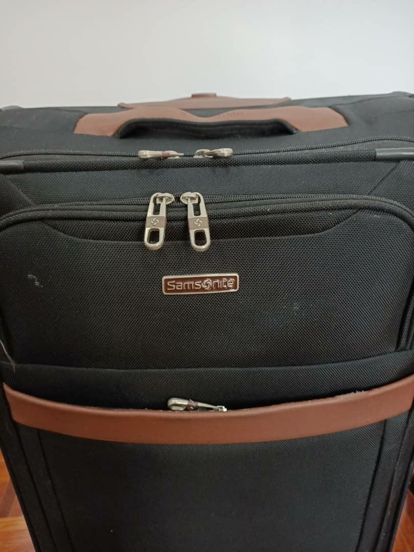 samsonite brown luggage