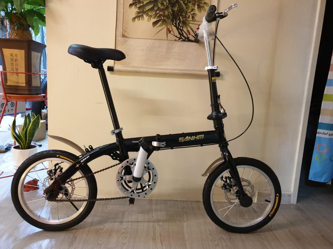 sanhema folding bike