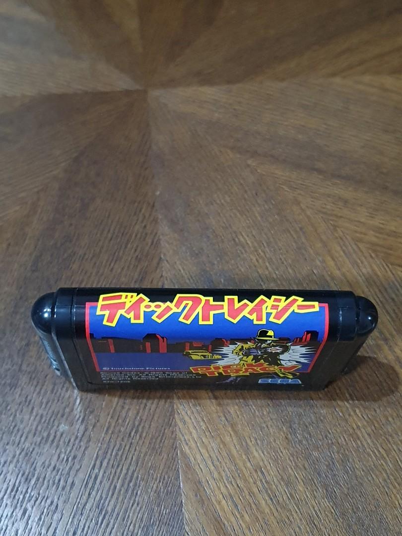 Jeu SEGA Megadrive Dick Tracy - Version PAL Française 1993, Neuf Sous Blister Avec Manuel