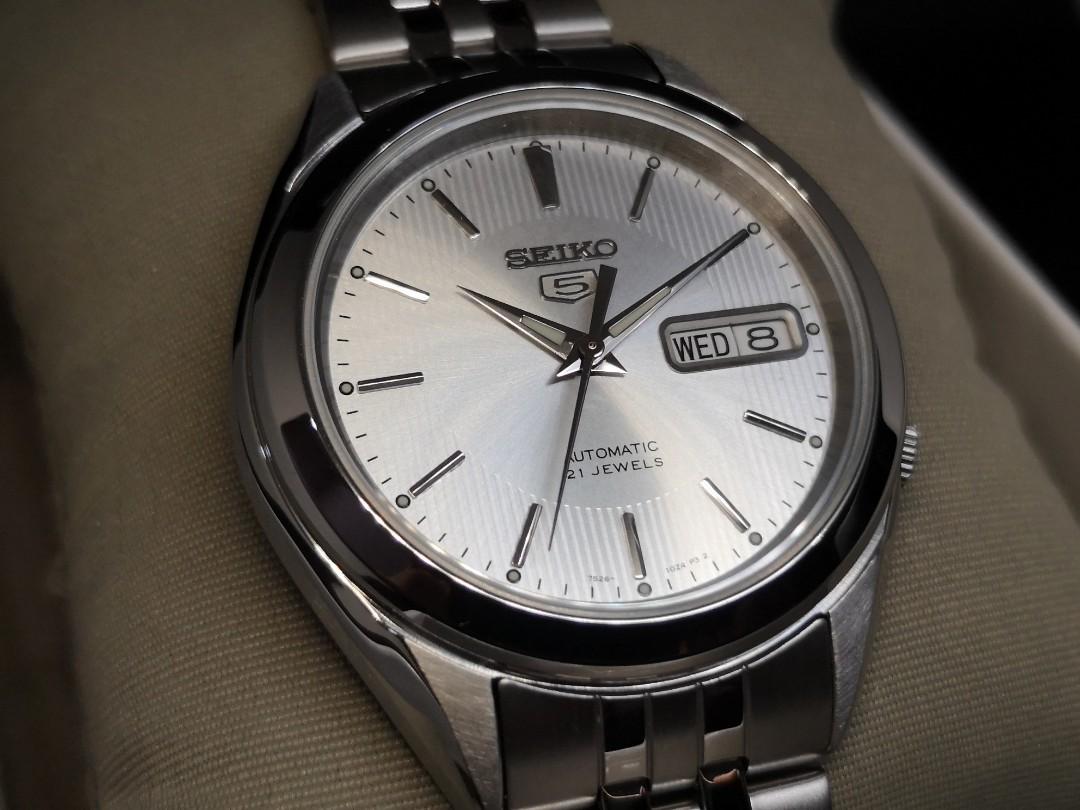 Seiko 5 Automatic 21 Jewels SNKL15K1 Men s Watch Luxury Watches