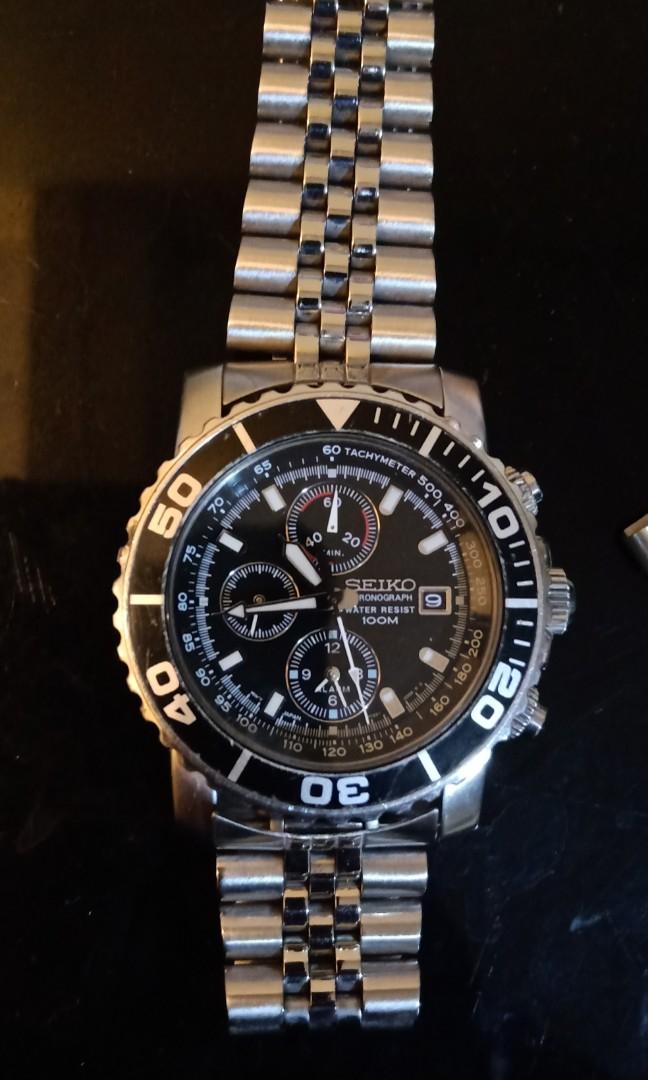 Seiko Chronograph 7T62, Luxury, Watches on Carousell