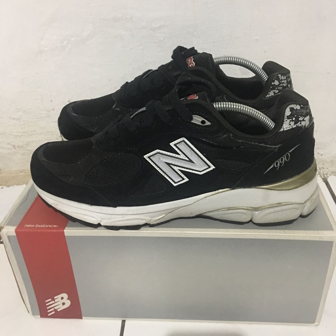 Sepatu Original New Balance M990BK3 Made in USA Size 42 5 Fesyen Pria Sepatu Sneakers di Carousell