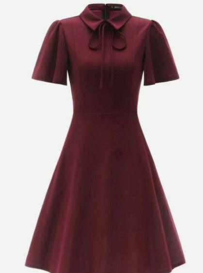 Shein collar dress clearance