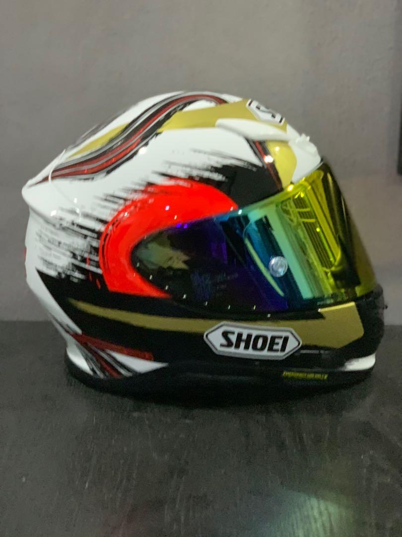 Shoei Z7 Marquez Motegi 12 Full Face Helmet Auto Accessories on