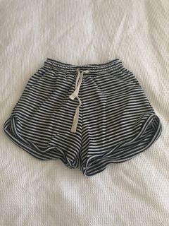 stripy shorts