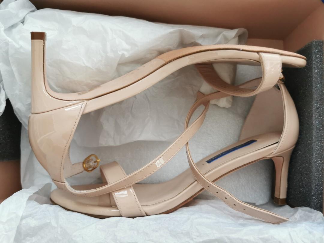 Stuart weitzman kitten shop heel sandals