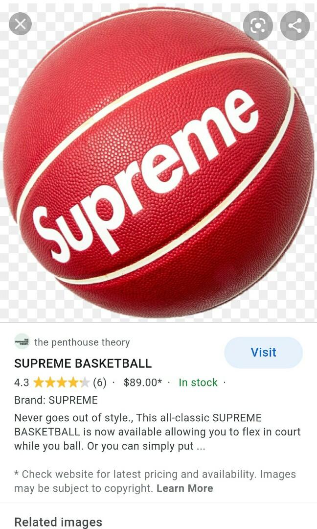 Supreme basketball sale price