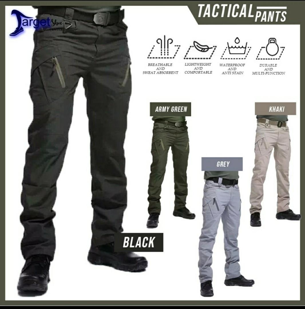 Military Men's Camo Casual Multiple Pockets Outdoor Overalls Long Pants ...
