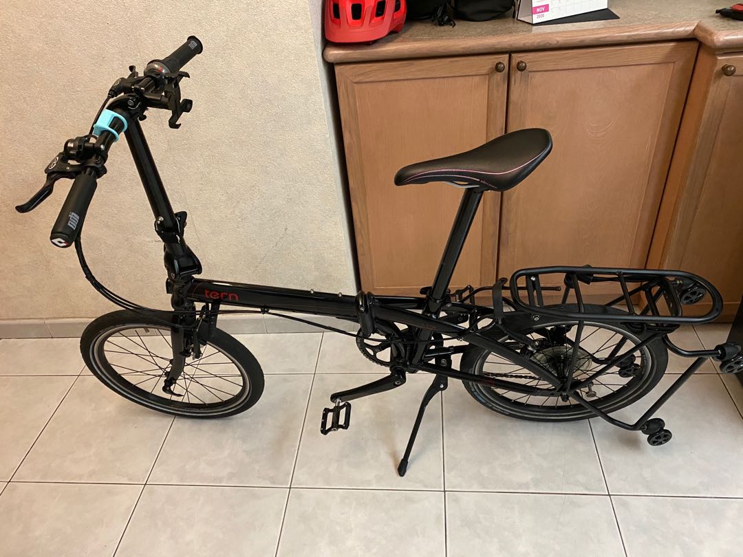 Tern Link P9 with rapid transit rack for sale Sports Equipment