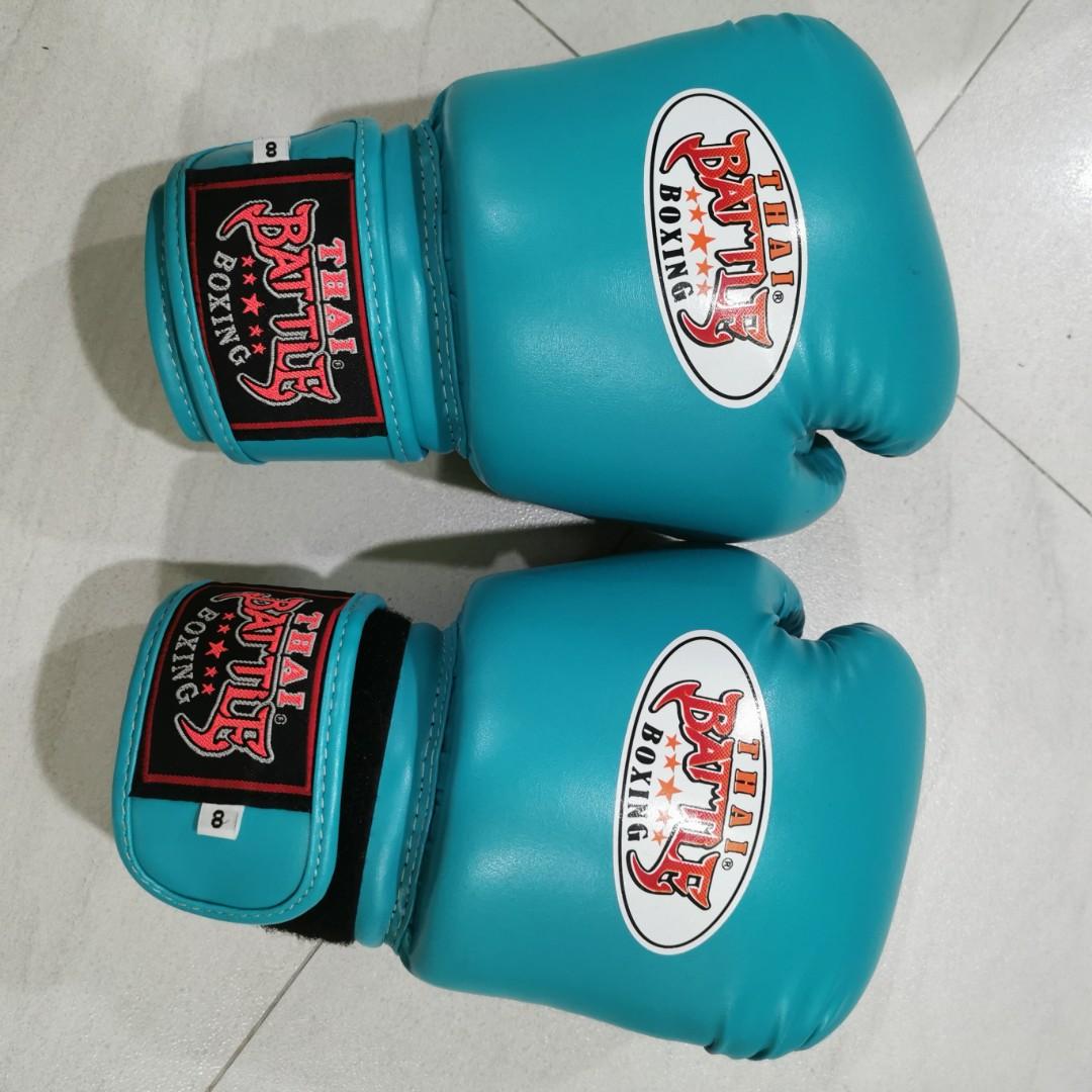 Thai Battle Boxing gloves (muay thai), Sports Equipment, Sports & Games