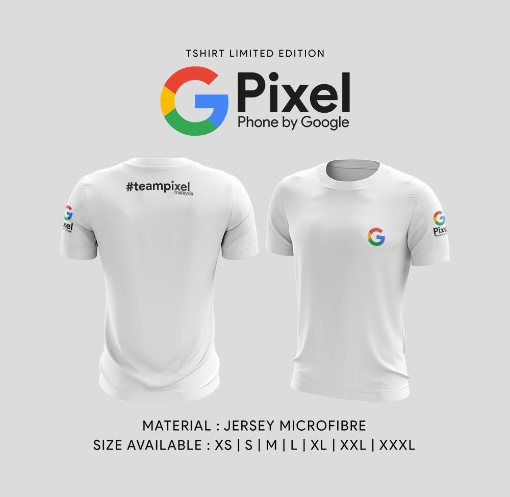T shirt google pixel limited edition Men s Fashion Tops Sets