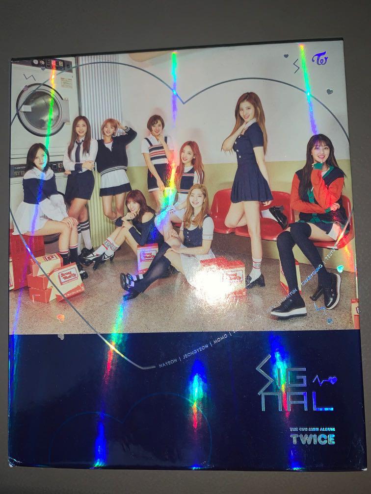 Twice Signal Album Entertainment K Wave On Carousell Twice Signal Album Entertainment K Wave On Carousell