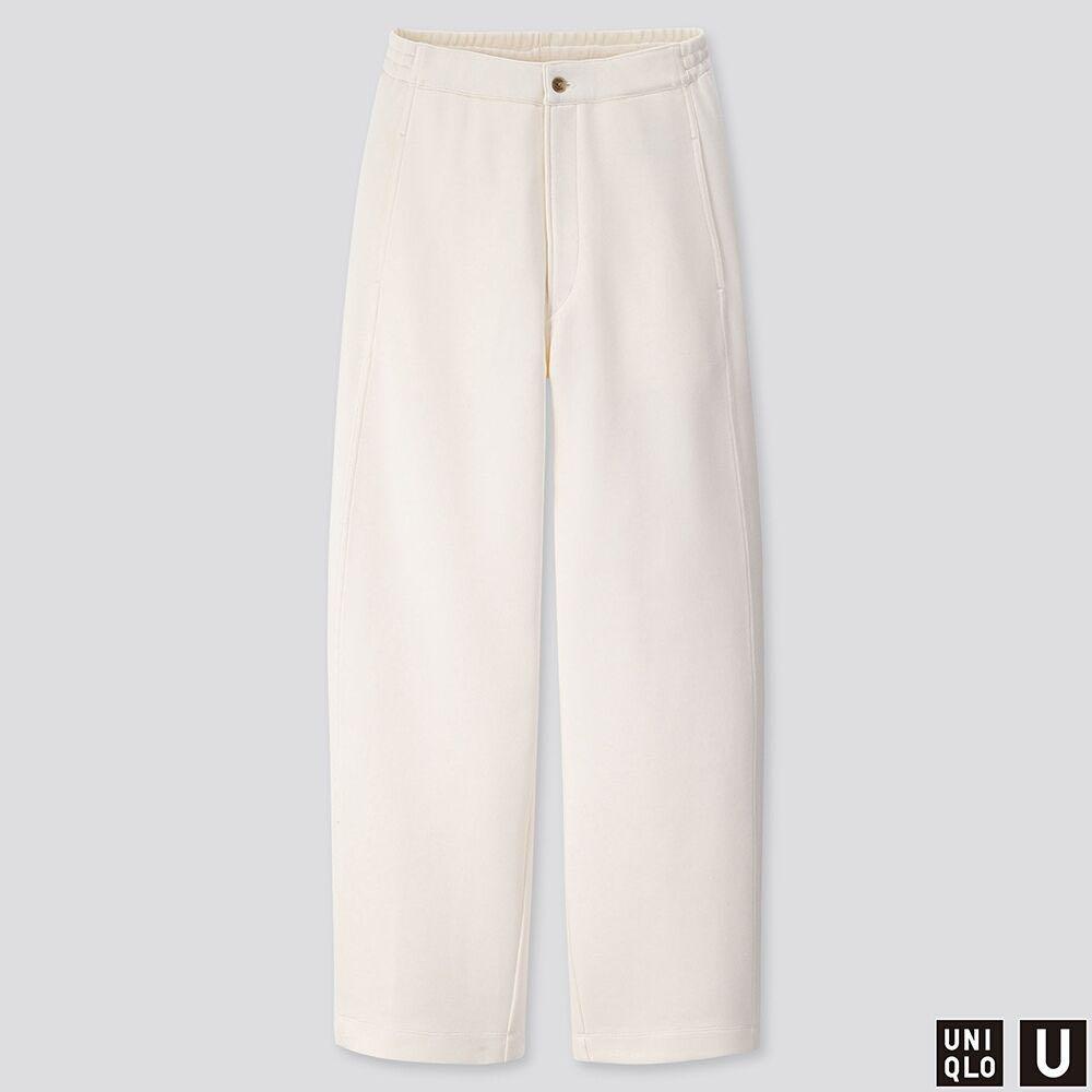 Uniqlo Women Wide-Fit Curved Twill Jersey Pants Review 2020
