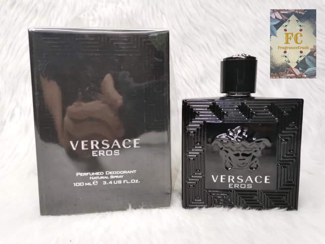 versace eros black bottle