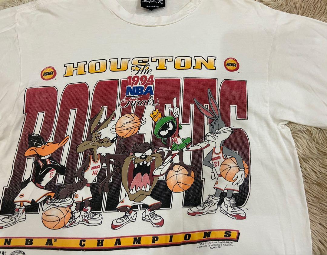VINTAGE NBA - HOUSTON ROCKETS COLLAB LOONEY TUNES CHARACTERS, Men's ...