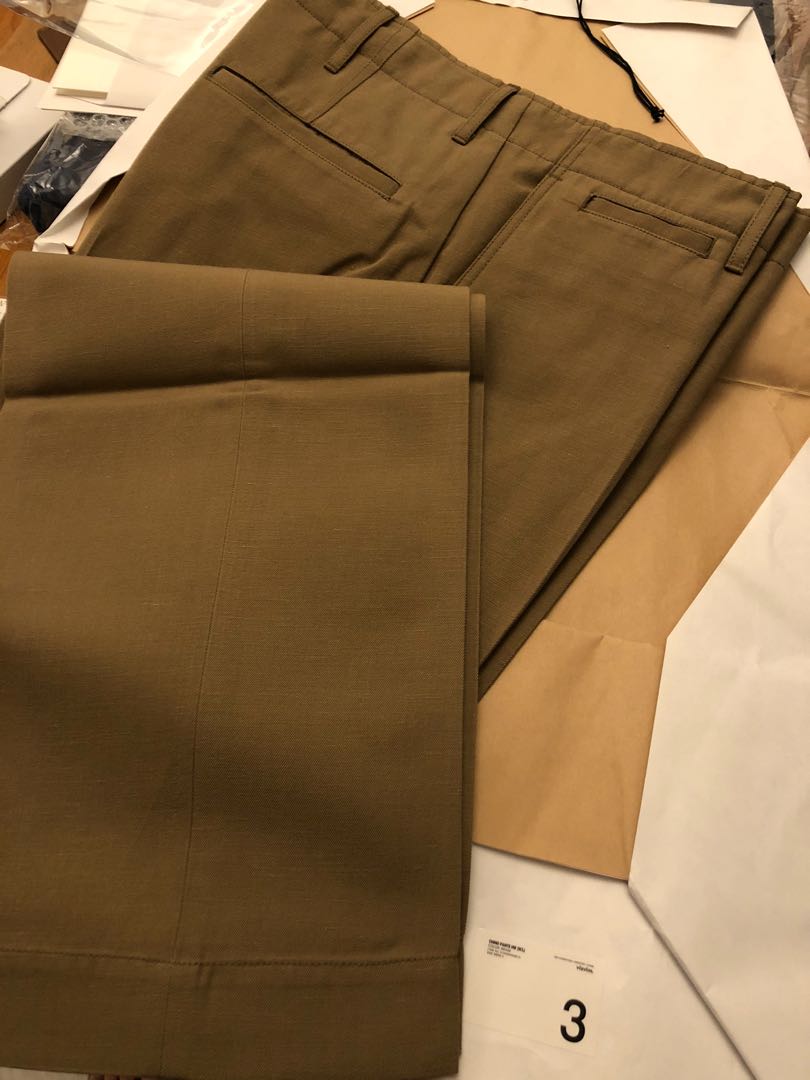 visvim CHINO PANTS HW (W/L), 男裝, 褲＆半截裙, 長褲- Carousell