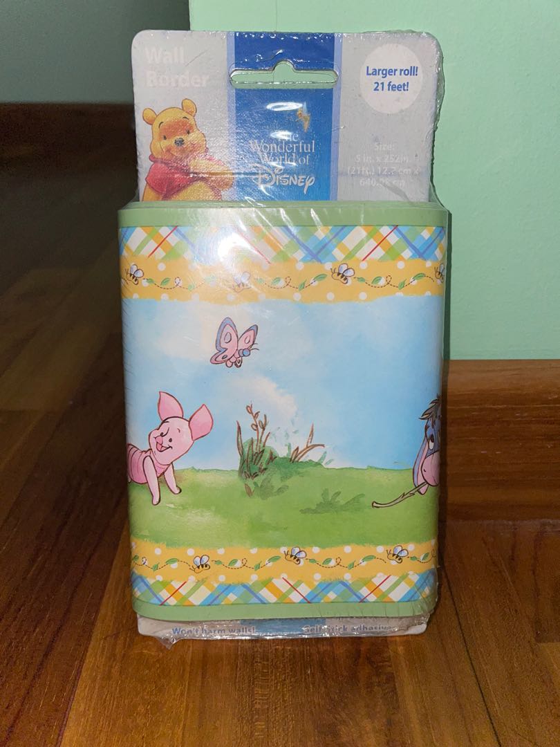 Winnie the Pooh Wall Border, Hobbies & Toys, Stationery & Craft, Art