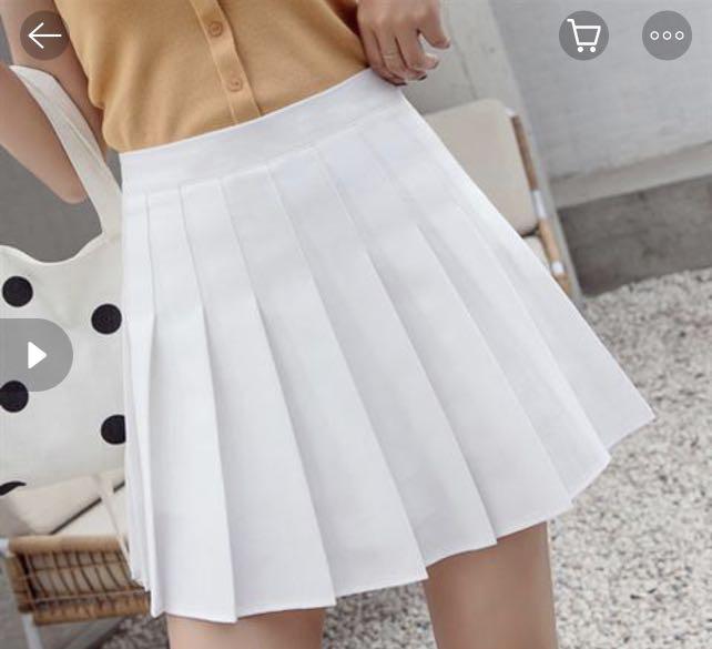 short jeans skirt and top