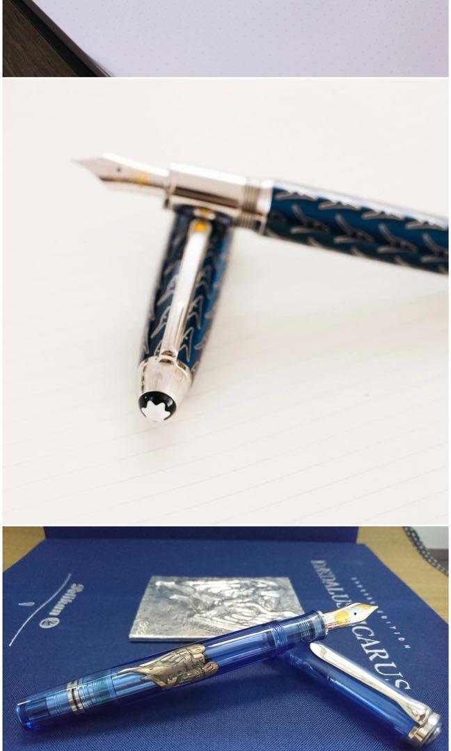 WTS Clearance Montblanc Pelikan Namiki Fountain Pens Hobbies Toys Stationery Craft Other Stationery Craft on Carousell