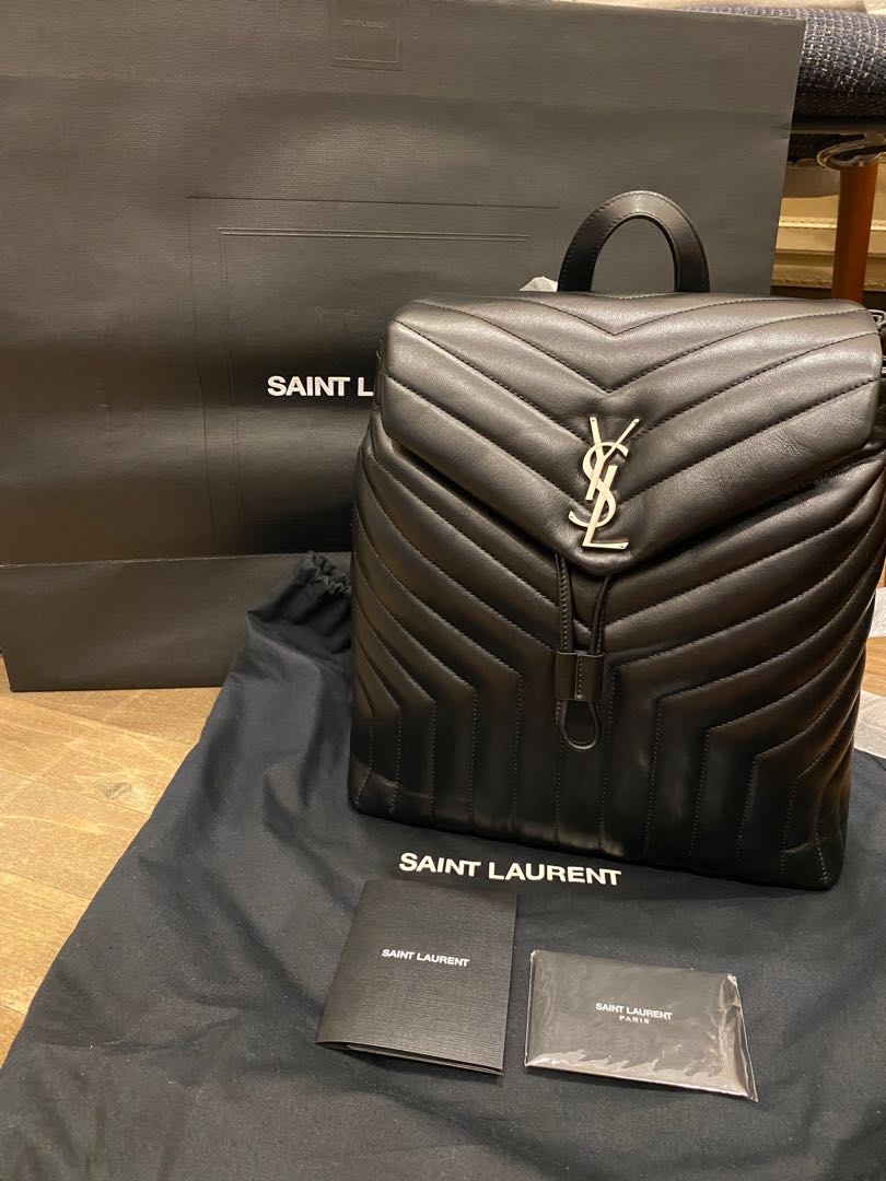 ysl backpack loulou