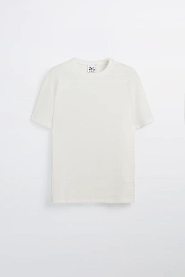Zara white t shirt men