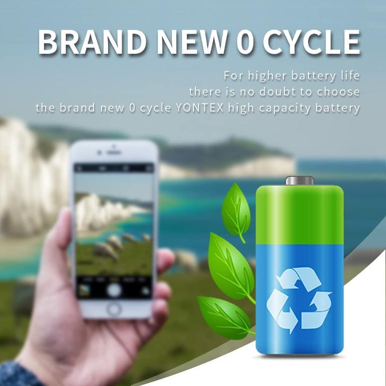 1890mAh Battery Compatible with iPhone 6s 10% More Capacity YONTEX High Capacity Lithium ion Replacement Battery with Repair Tool Kits and Screen Protector 