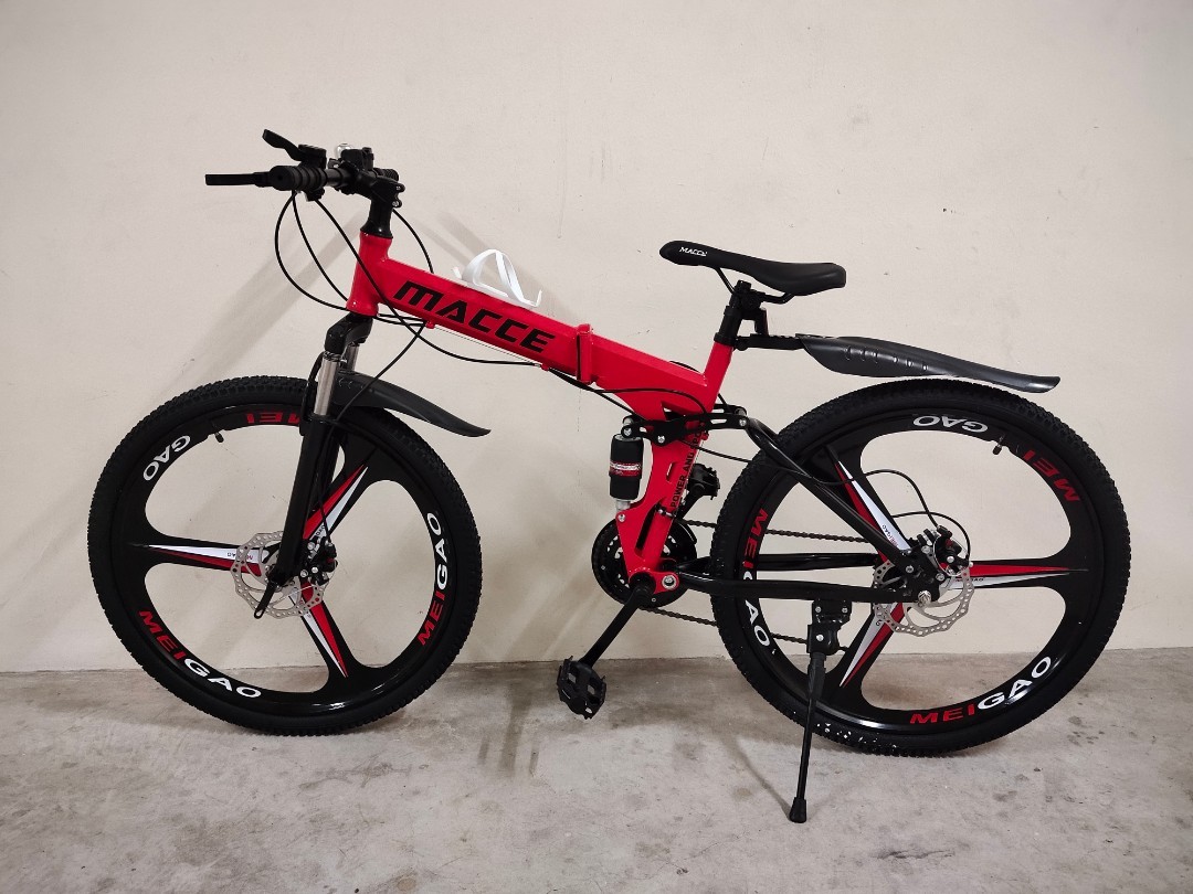 macce foldable bike