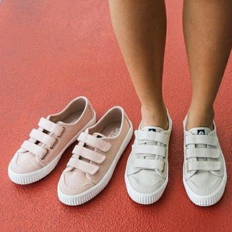 Sperry strap shoes cheap