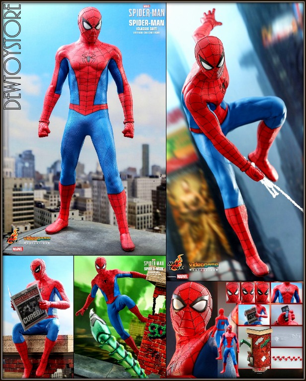 Hot Toys on X: #HotToys 1/6th scale #SpiderMan (Advanced Suit