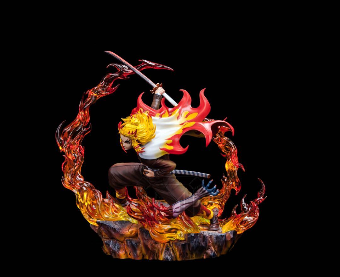 模玩殿堂鬼滅之刃柱系列——炎柱煉獄杏壽郎gk hunter, 興趣及遊戲, 玩具 