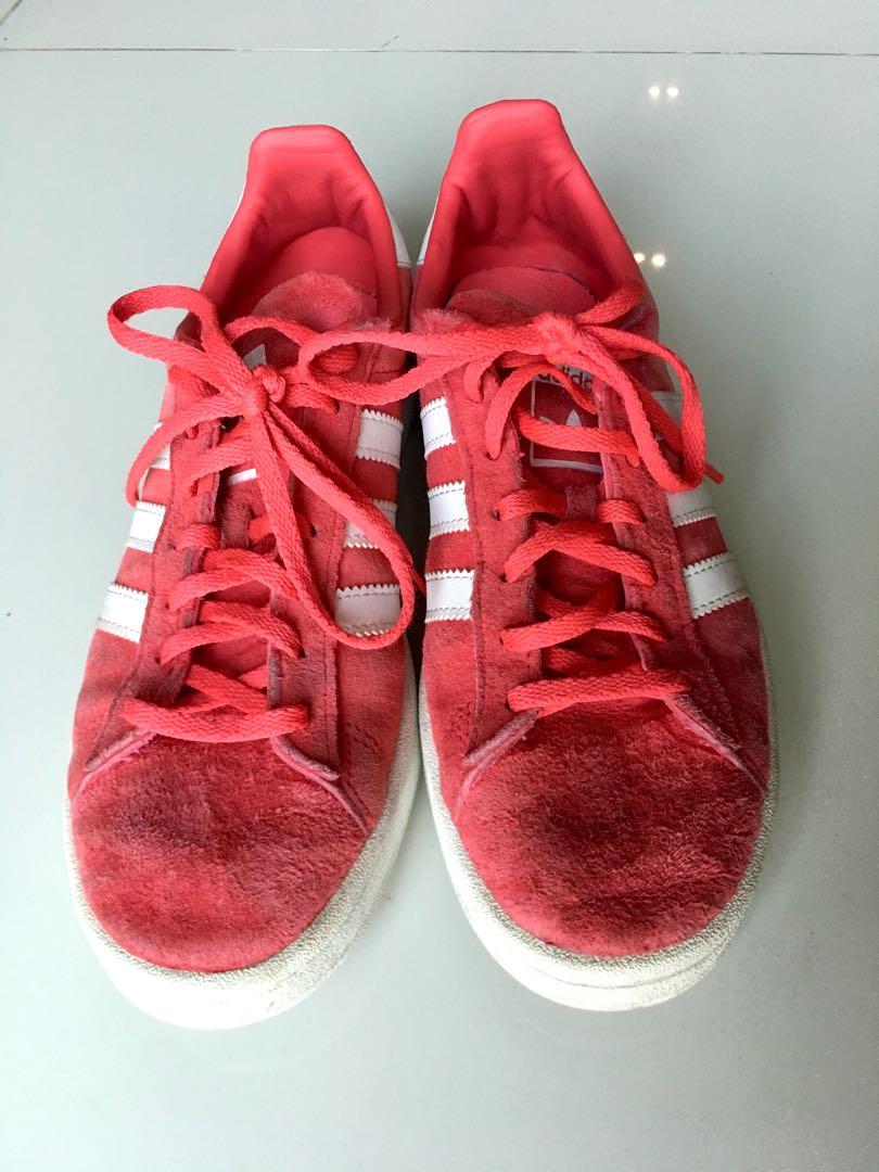 ADIDAS Originals Ray red/white trainers, Women's Fashion, Footwear, Sneakers on Carousell