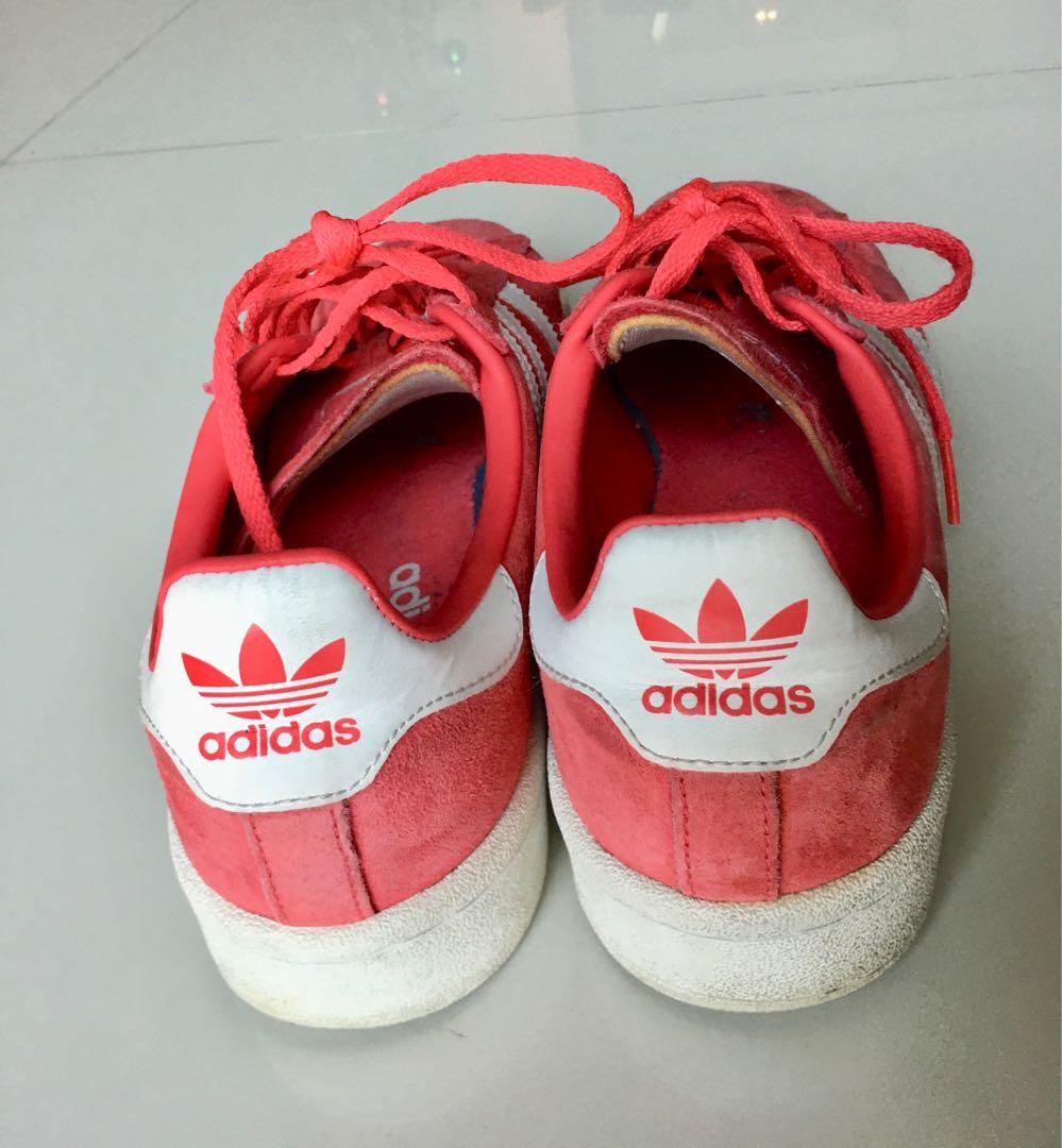 ADIDAS Originals Ray red/white trainers, Women's Fashion, Footwear, Sneakers on Carousell