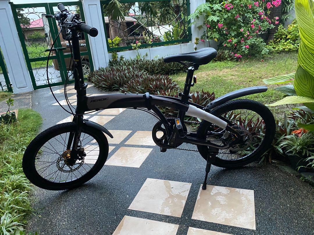 Aeroic rover folding bike 2025