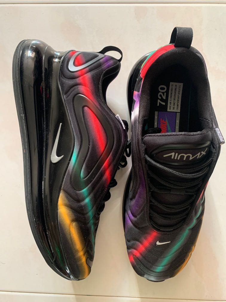 Nike air max 720 black multi cheap