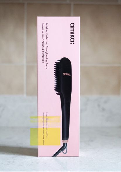 Amika polished perfection straightening brush clearance