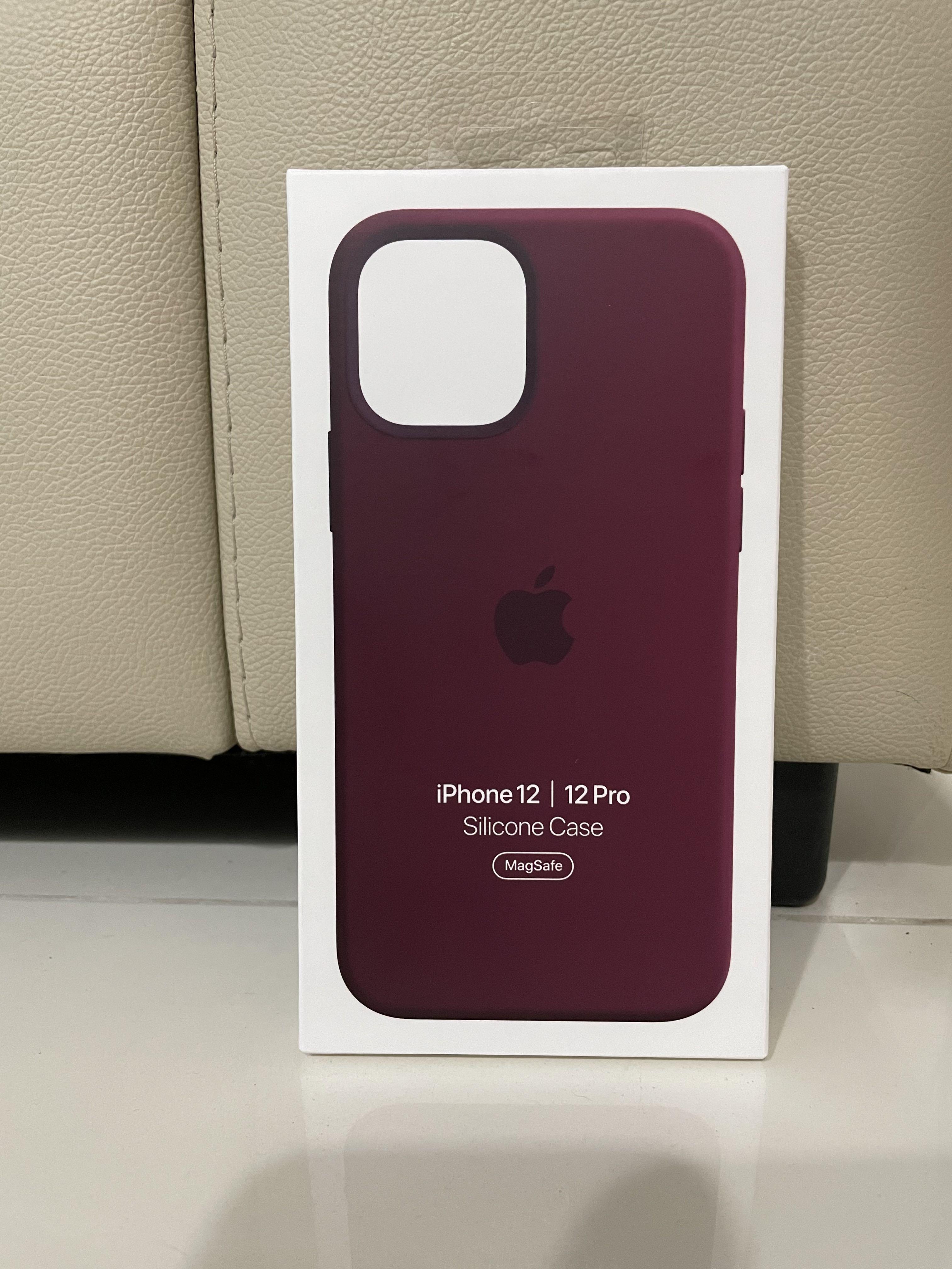 Apple Silicone Plum Case Iphone 12 12 Pro Mobile Phones Gadgets Mobile Gadget Accessories Cases Sleeves On Carousell