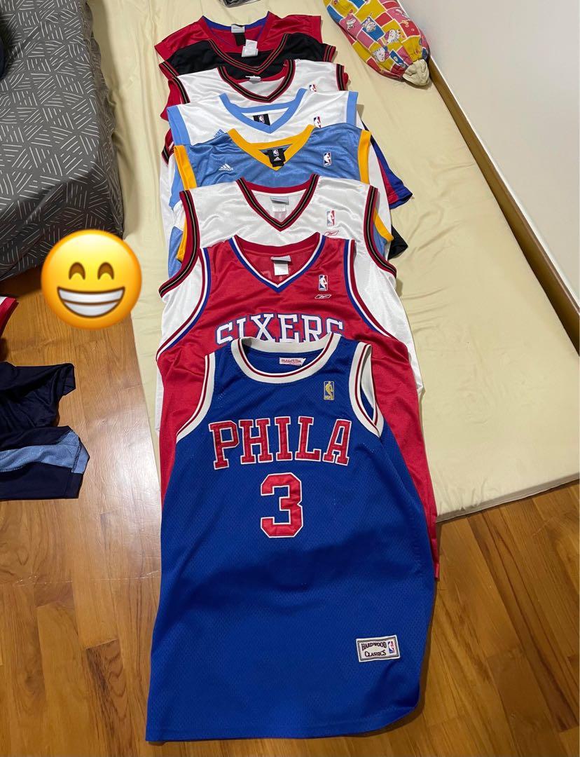 Assorted ALLEN IVERSON NBA Jersey (Used), Men's Fashion, Activewear on  Carousell